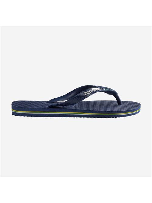 Infradito uomo logo colore blue HAVAIANAS | BRASIL LOGONAVY BLUE